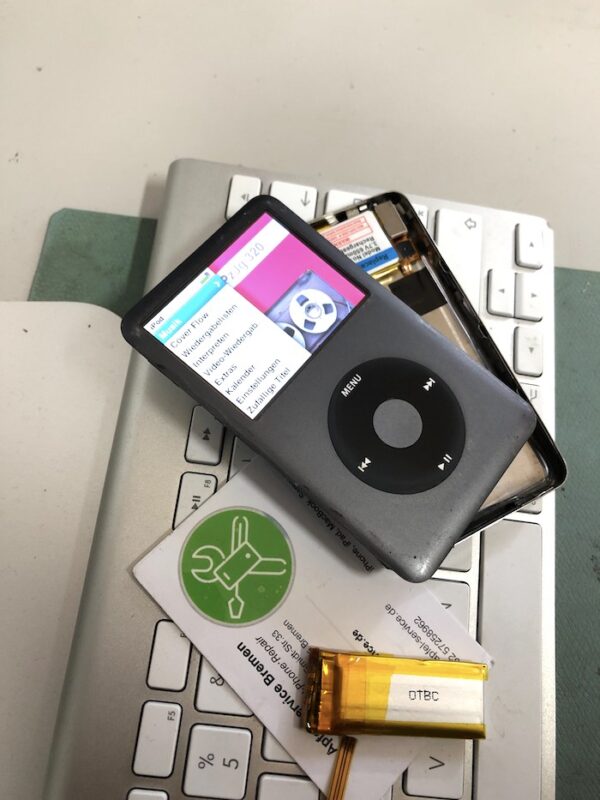 Apple ipod classic 6g разбор