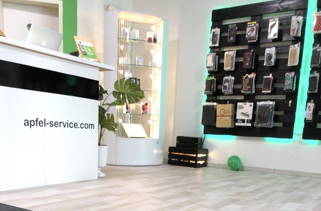 Apfel Service iMac und iPhone Reparatur Service